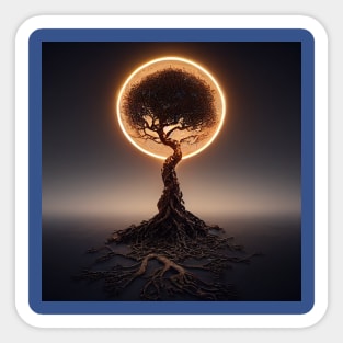 Yggdrasil World Tree of Life Sticker